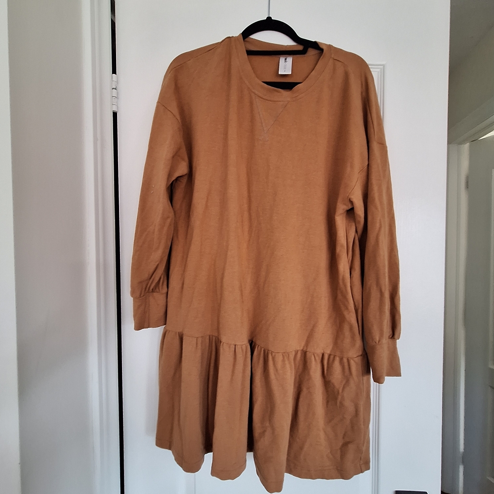 Smash + Tess Tan Long Sleeve Dress